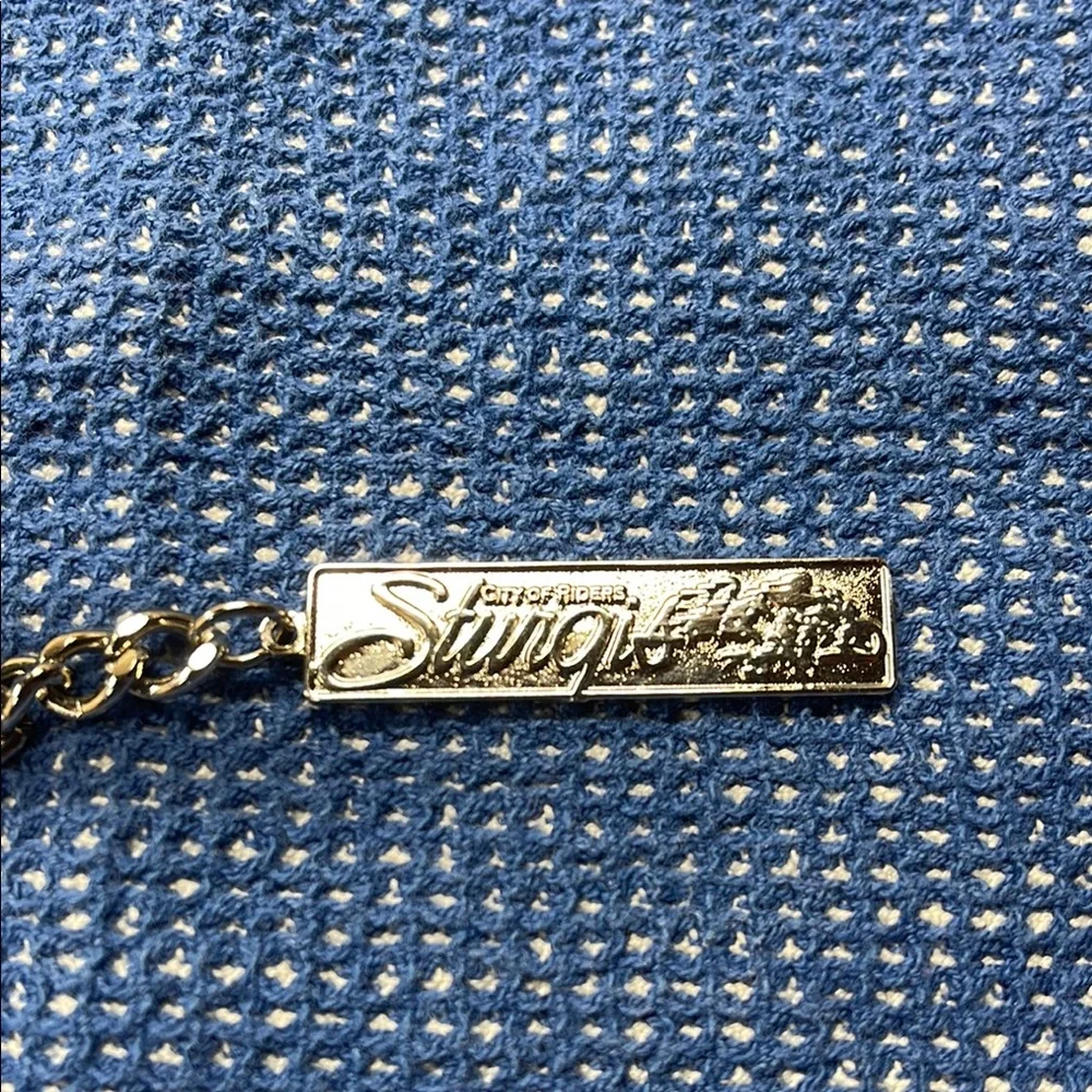 Sleek Sturgis Key ring with Chain Link
